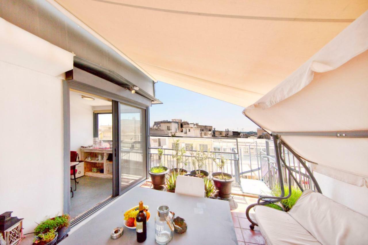Topfloor Stylish Apartment With Acropolis View! Atina Dış mekan fotoğraf
