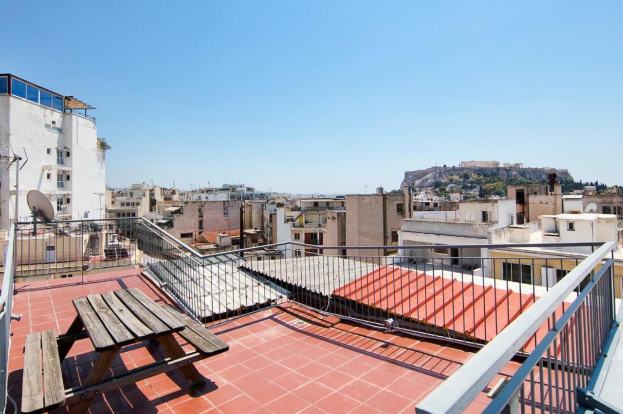 Topfloor Stylish Apartment With Acropolis View! Atina Dış mekan fotoğraf